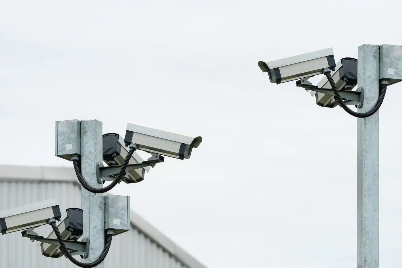 Cámaras de un sistema de CCTV